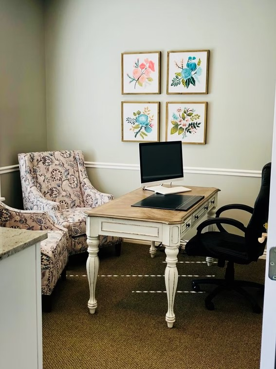 Private consultation room at White Sage Recovery